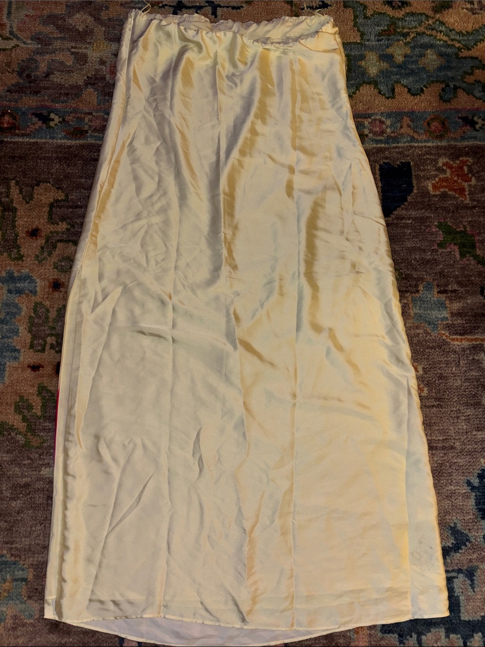 Abercrombie & Fitch Cream Dress with optional straps - Picture 4 of 7